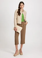 Short Linen Jacket
