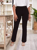 Sofia Pull-On Straight-Leg Pants