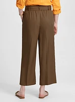 Pull-On Tencel Capris