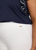 Bengaline Pull-On Shorts