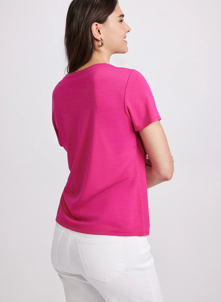 Side Tie T-Shirt