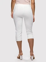 Straight Leg Pull-On Capris