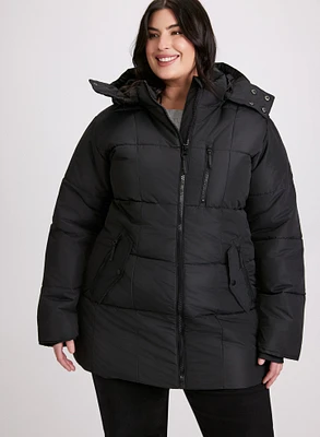 Quilted Puffer Coat