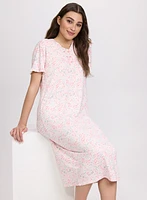 Robe de nuit à motif animal
