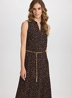 Dot Print Dress