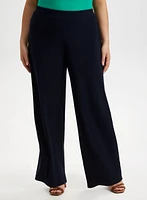 Pantalon Olivia à jambe large – court