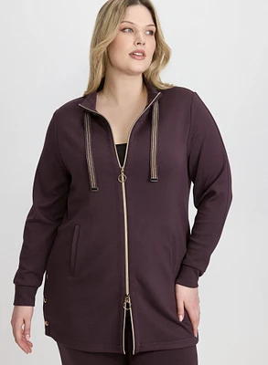 Veste à fermeture éclair