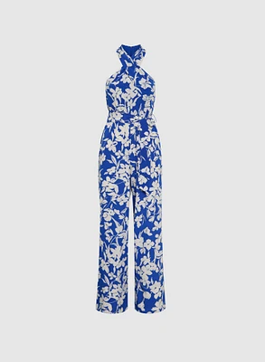 Floral Print Jumpsuit