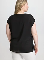 Blouse en chiffon