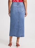 A-Line Denim Skirt