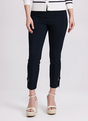 Sofia Slim-Leg Pants - Short