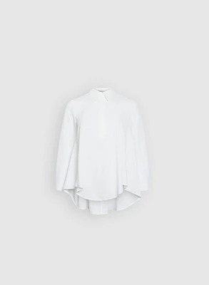 Melanie Lyne - Asymmetric Johnny Collar Blouse