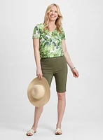 Pull-On Bermuda Shorts