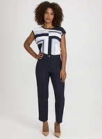 Pantalon Mia à jambe droite