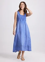 Linen A-Line Dress