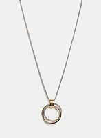 Ring Pendant Necklace