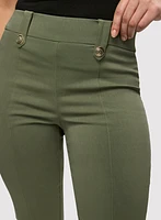 Straight Leg Pull-On Capris