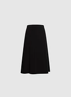 Panel Insert Midi Skirt