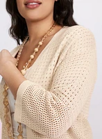 Open Knit Cardigan