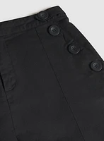 Linen-Blend Bermuda Shorts