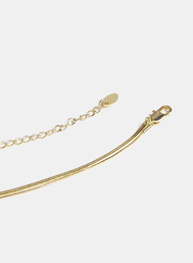 Collier à chaine double
