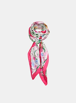 Floral Print Scarf