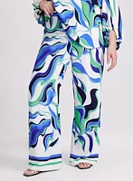 Joseph Ribkoff - Pantalon à jambe large motif abstrait