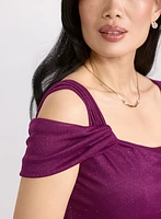 Glitter Mesh Dress