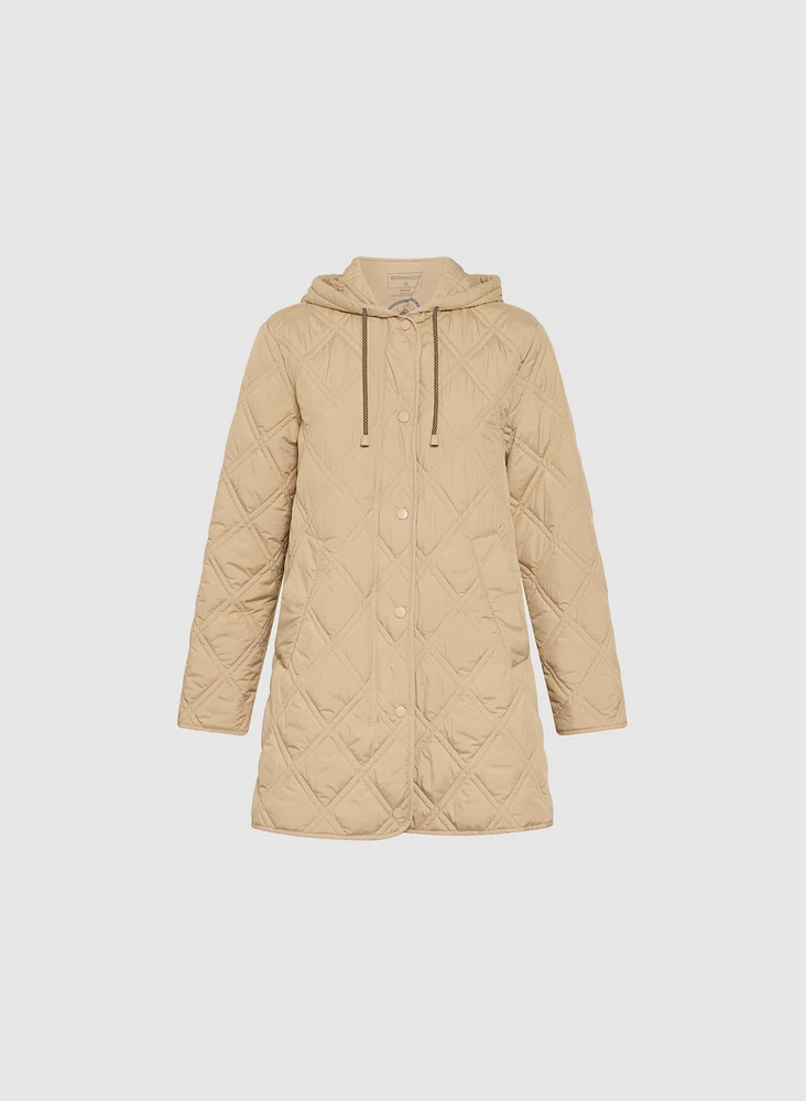 Bernardo - Hooded Quilted Coat