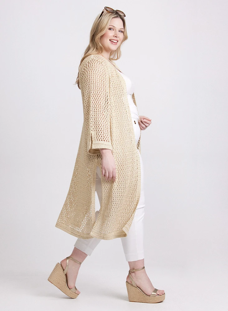 Open Knit Cardigan