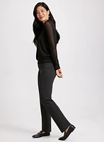 Pantalon Sofia à jambe étroite enfiler – régulier