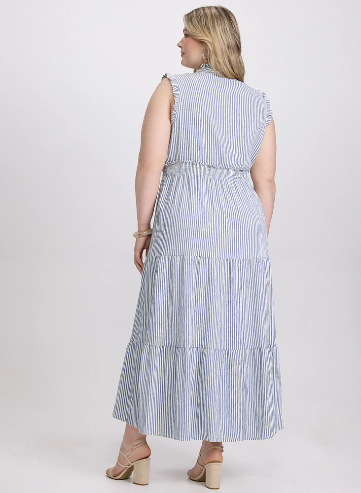 Striped Maxi Dress