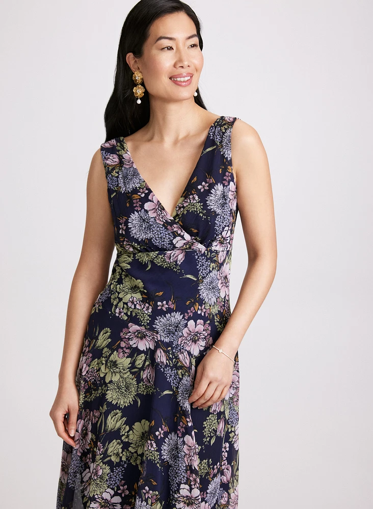 Floral Chiffon Dress