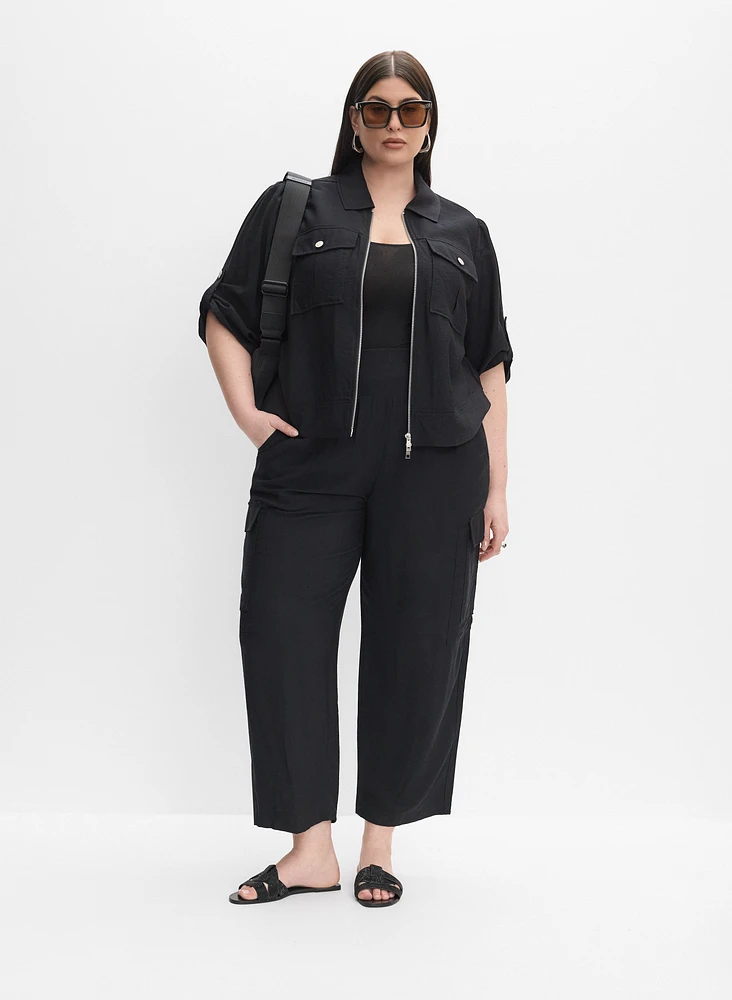 Melanie Lyne - Straight-Leg Cargo Pants