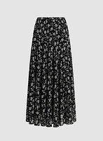 Floral Maxi Skirt