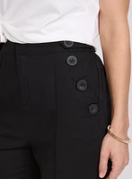 Linen-Blend Bermuda Shorts