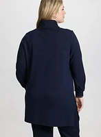 Pull à col montant