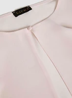 Boléro en chiffon à manches évasées