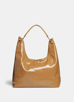 Ensemble sac à main et pochette en cuir végane