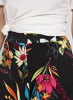 Capri large à motif tropical