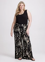 Joseph Ribkoff - Palm Print Pants