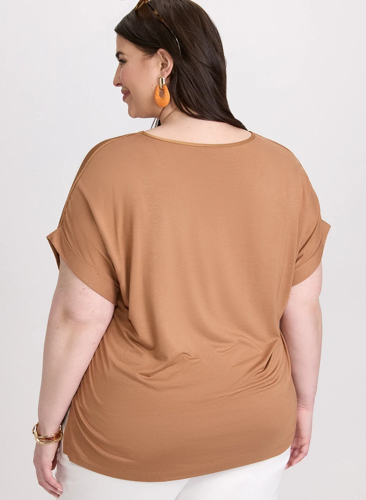 Blouse en satin