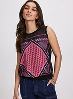 Bandana Print Top