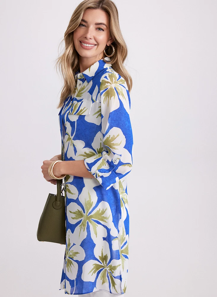 Floral Tunic Blouse