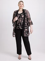 Floral Embroidered Jacket