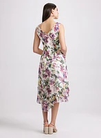 Robe à motif floral