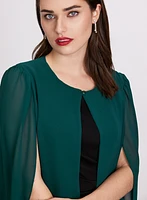 Long Sleeve Chiffon Bolero