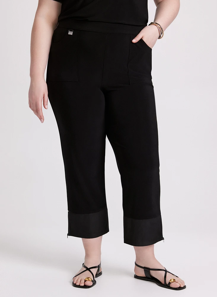 Joseph Ribkoff - High-Rise Ankle Pants