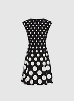 Gradient Polka Dot Dress