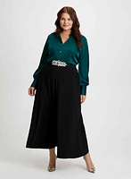 Pull-On Maxi Skirt With Pockets